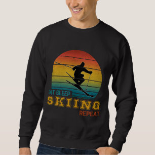 Sudadera Comer Dormir Esquí Repetir