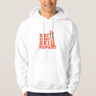 Sudadera Comer Dormir Esquiar Repetir