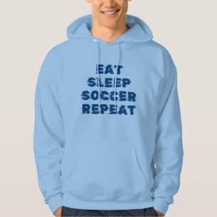 Sudadera comer dormir fútbol repetir