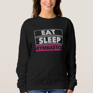 Sudadera Comer Dormir Gimnasia Repetir   Gimnasta Paradas d
