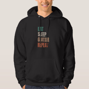 Sudadera Comer Dormir Guitarra Repetir Guitarrista Tocaguit