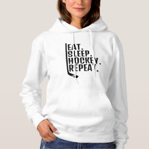 Sudadera Comer Dormir Hockey Repetir