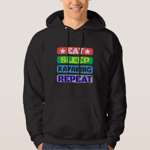 Sudadera comer dormir kayak repetir