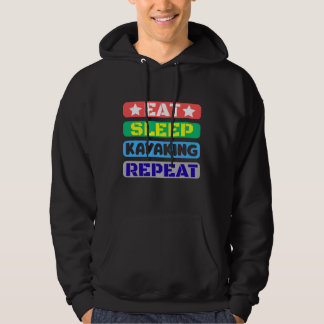 Sudadera comer dormir kayak repetir