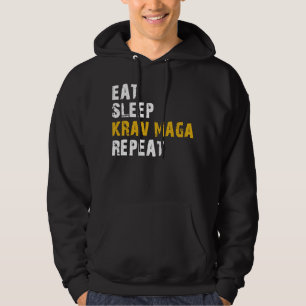 Sudadera comer dormir krav maga repetir
