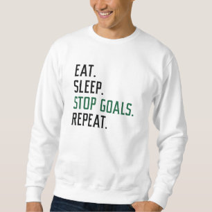 Sudadera Comer Dormir Parar Metas Repetir