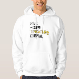 Sudadera Comer. Dormir. Piña Coladas. Repetir.