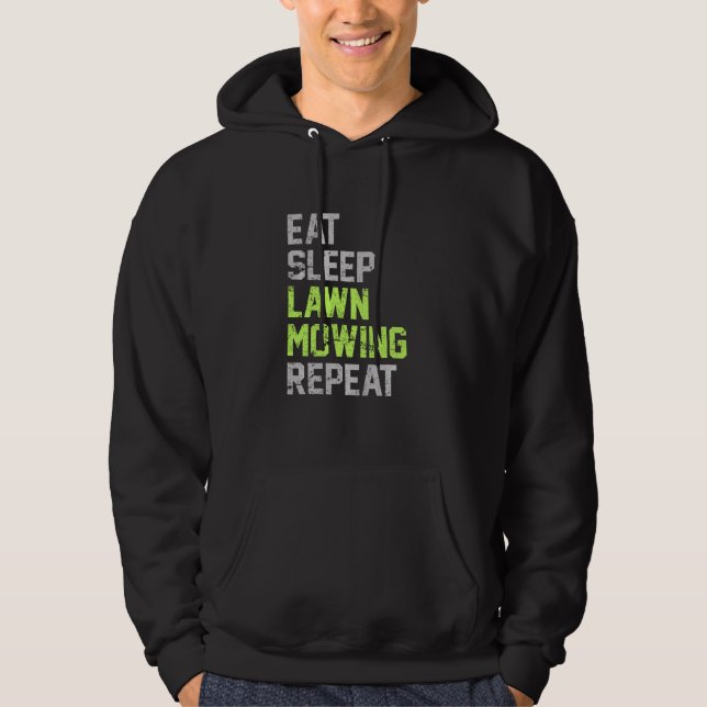 Sudadera Comer el césped dormido masticar repitiendo el div (Anverso)