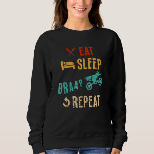 Sudadera Comer el freno de sueño repetir moto de suciedad