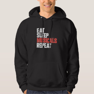 Sudadera Comer el sueño de los musicales repetir actriz de