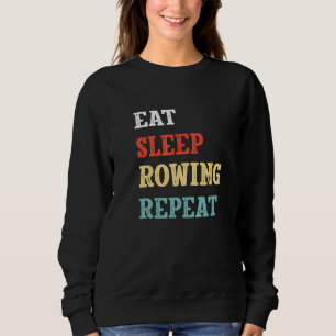 Sudadera Comer el sueño de reposo de reposo de reposo de ve