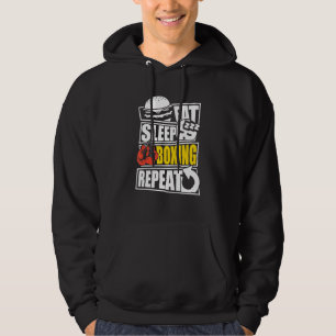 Sudadera Comer jugador o entrenador de repetición de boxeo