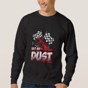 Sudadera Comer mi polvo Funny Fórmula Race Car Carreras Gif