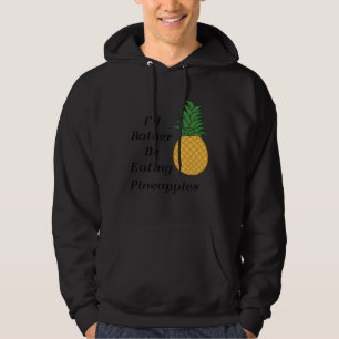 Sudadera Comer Piñas Fruta Linda Frutas Tropicales