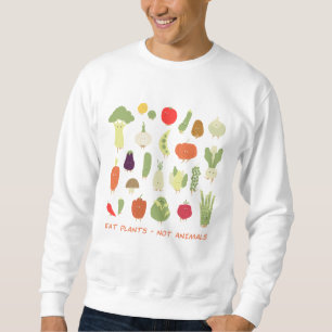 SUDADERA COMER PLANTAS NO ANIMALES