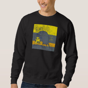 Sudadera Comer Queso Y Sin Guay Rat Mouse Mano Dibujada Say