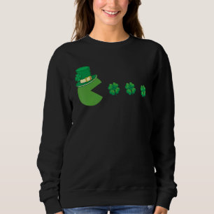 Sudadera Comer Shamrock Gaming Leprechaun St Patricks Day