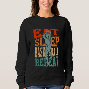 Sudadera Comer Sleep Basketball Repetir el baloncesto