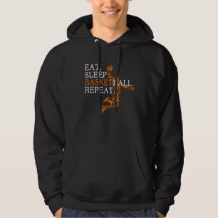 Sudadera Comer Sleep Basketball Repetir El Mejor Arte De Ba