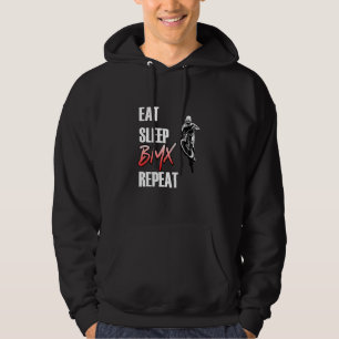 Sudadera Comer Sleep Bmx Repetición Bicicleta Motocross _4