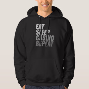 Sudadera Comer Sleep Casino Repeat Poker Dealer