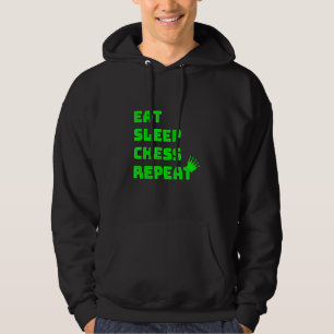 Sudadera Comer Sleep Chess Repeat Chess Club