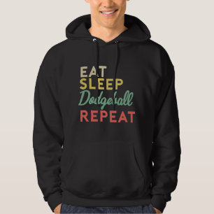 Sudadera Comer Sleep Dodgeball Repetir DodgeBall 3