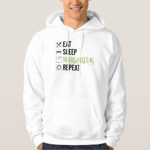 Sudadera Comer Sleep Margaritas Repetir