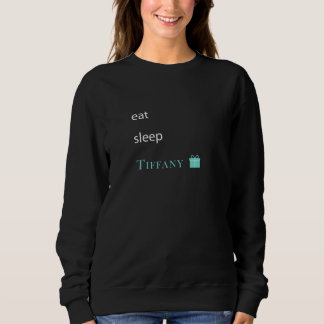 Sudadera Comer Sleep Tiffany I Blue Box Sweatshirt Love Gif