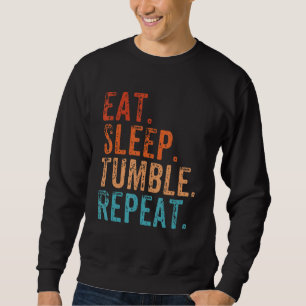 Sudadera Comer Sleep Tumble Repetir Gimnasia Gimnasta Cita 