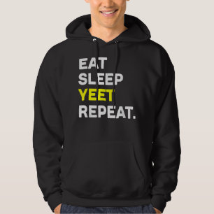 Sudadera Comer Sleep Yeet Repetir Divertida Canción De Bail