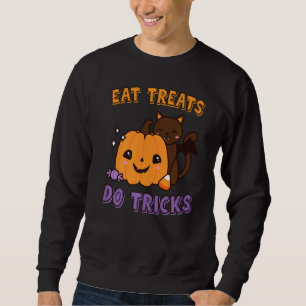 Sudadera Comer Tratamientos Hacer Trucos Halloween Scary Sk