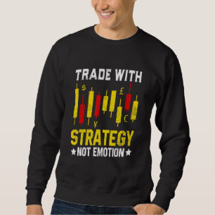 Sudadera Comercio con bolsa de valores de estrategia no de 