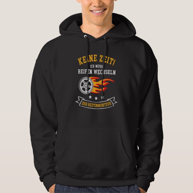 Sudadera Comercio de neumáticos por canalización de neumáti (Anverso)