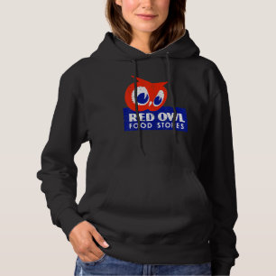 Sudadera Comestibles Vintage Red Owl Tienda de Comestibles 