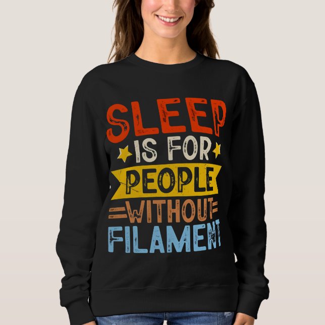 Sudadera Comfortable Sleeping Shirt Perfect For Unexpected  (Anverso)