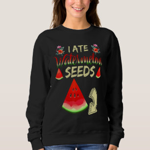 Sudadera Comí semillas de sandía Frutas de verano Mujeres e