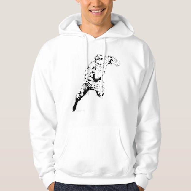 Sudadera Comic Style - Swift Jump, Black and White (Anverso)