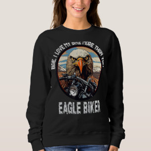 Sudadera Cómico motociclista para ciclistas mujeres
