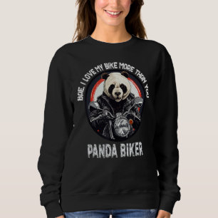 Sudadera Cómico motociclista para ciclistas mujeres