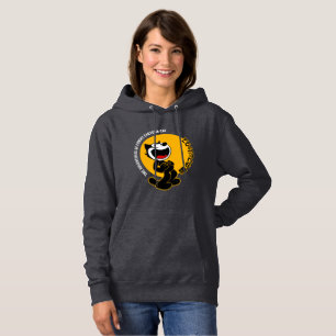 Sudadera Cómics Gato de Dibujos Animados   Mujer