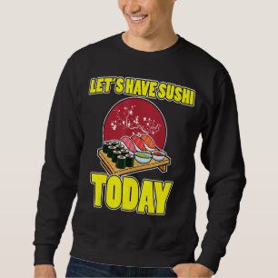 Sudadera Comida asiática sushi sushiman sashimi Japón Arroz