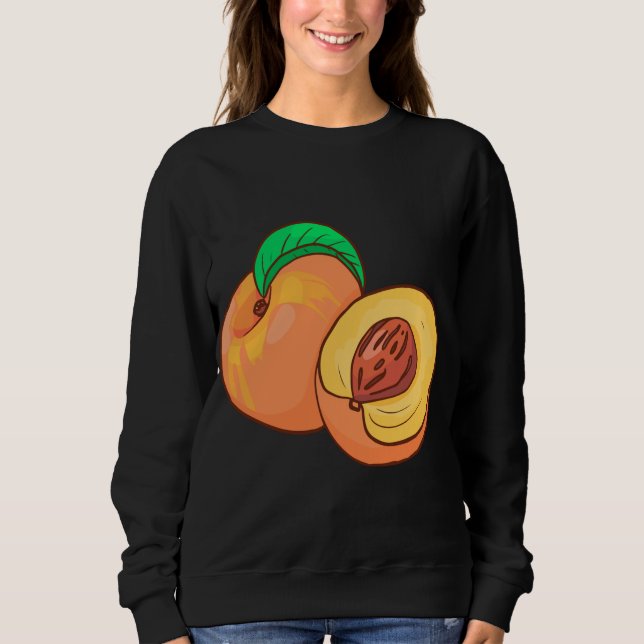 Sudadera Comida de fruta de boletus Vegetariano (Anverso)