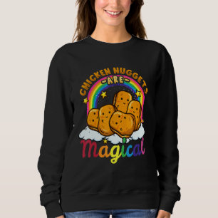 Sudadera Comida de pollo Nuggets Comida rápida Comida Diver
