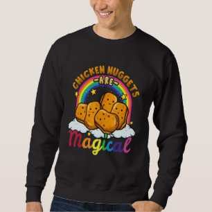 Sudadera Comida de pollo Nuggets Comida rápida Comida Diver