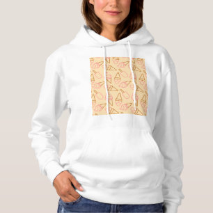 Sudadera Comida de verano con contornos de helado de contor