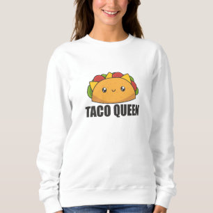 Sudadera Comida divertida de Taco Queen Cinco De Mayo Tacos