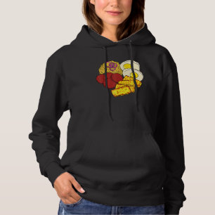 Sudadera Comida favorita de República Dominicana Mangú Sala