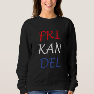 Sudadera Comida Frikandel bandera Países Bajos