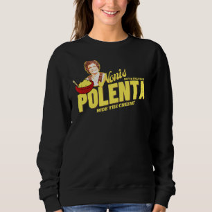 Sudadera Comida italiana 'snoni's Polenta Diversión gourmet